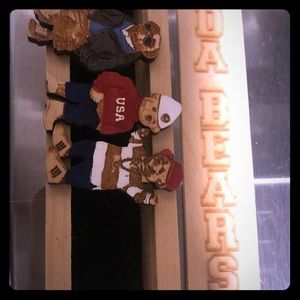 Good Wood Ralph Lauren Polo Bear Pins